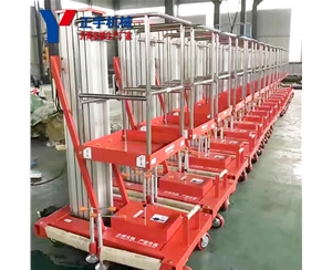 直銷四桅鋁合金升降機(jī) 鋁合金升降平臺 四桅鋁合金高空作業(yè)車